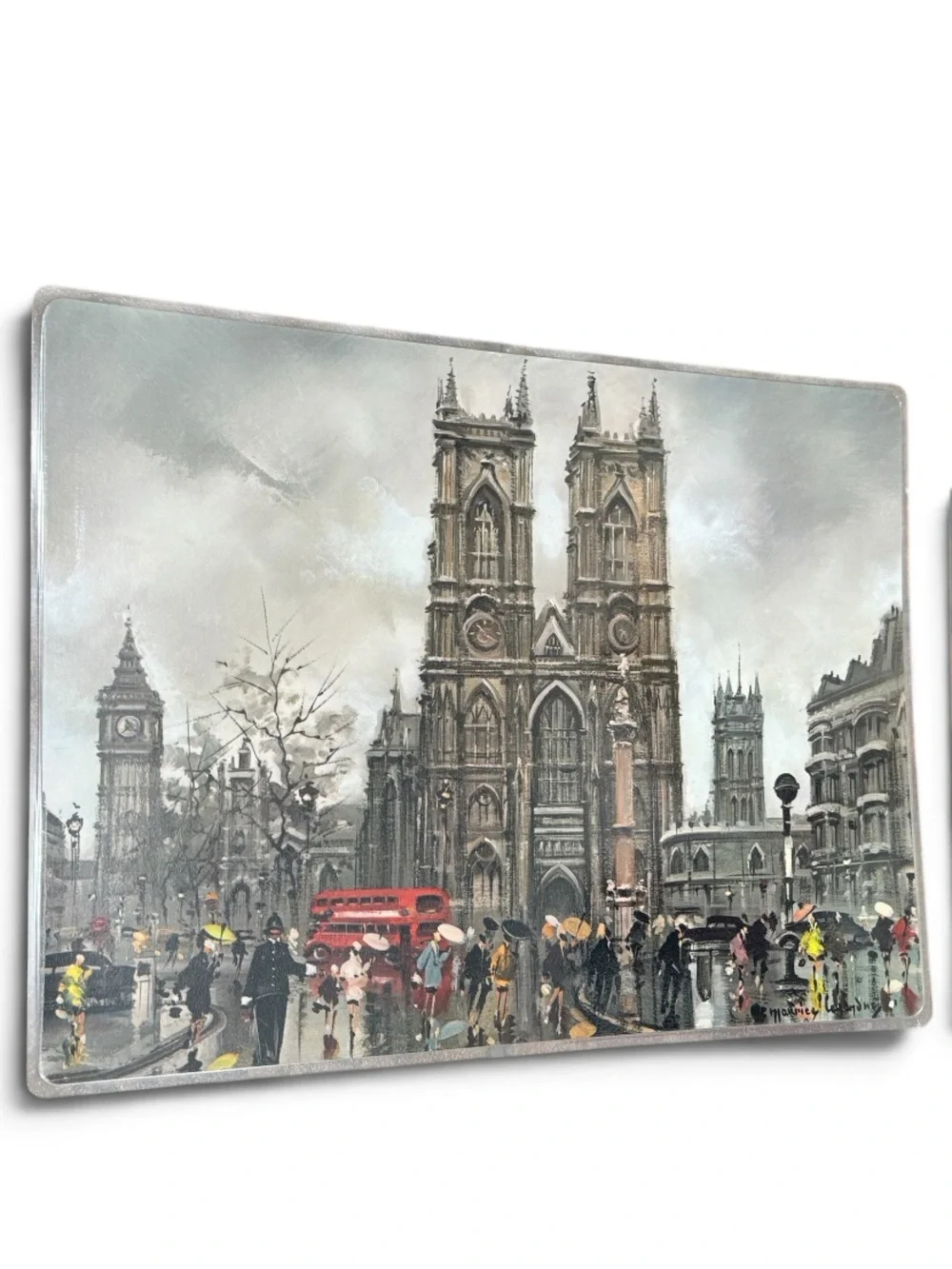 1976 KRISART Vintage London Landmark Placemats -Set of 4 made in France